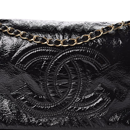 Chanel Vinyl Medium Rock and Chain Flap Black 11 of 11