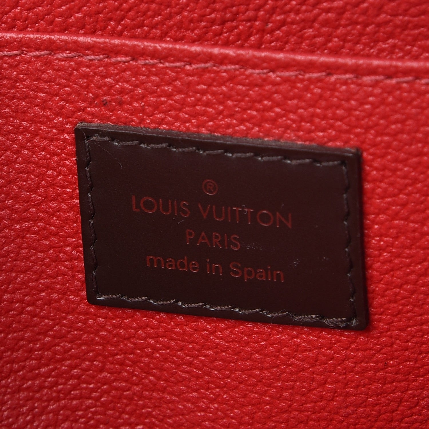 Louis Vuitton Damier Ebene Cosmetic Pouch 6 of 12