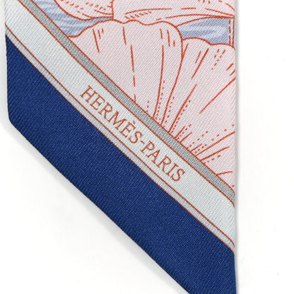 Hermes Silk Precious Paradise Twilly Gris Perle 2 of 4