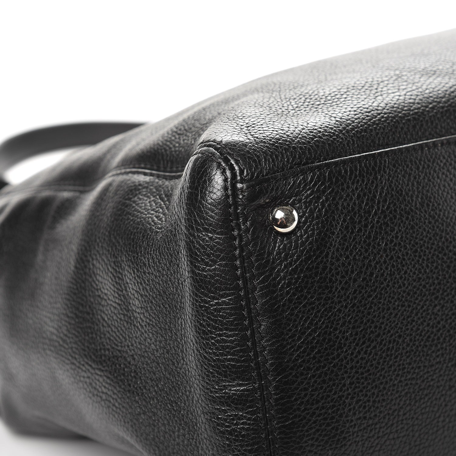 Chanel Calfskin Cerf Executive Shopper Tote Black 8 of 19