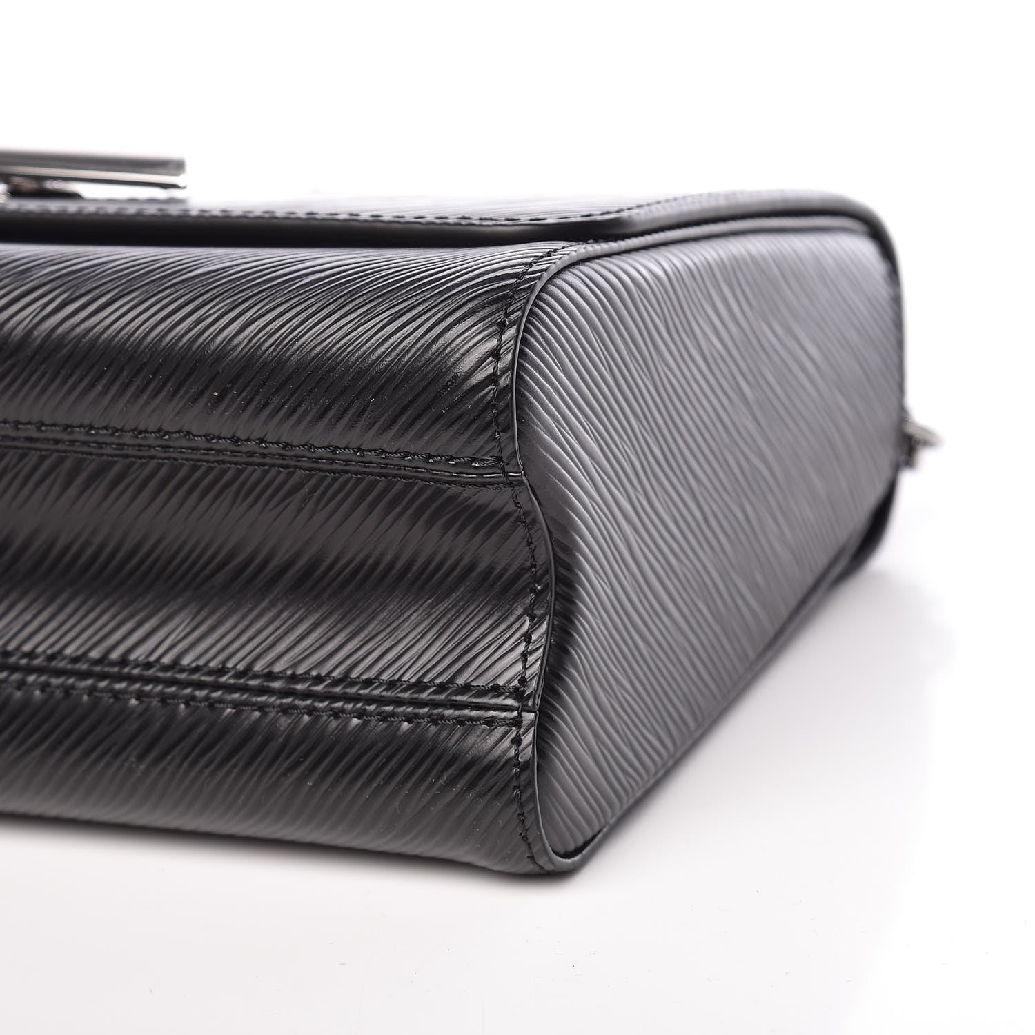 Louis Vuitton Epi Twist Shoulder Bag MM Black 8 of 10