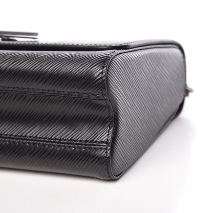 Louis Vuitton Epi Twist Shoulder Bag MM Black 8 of 10