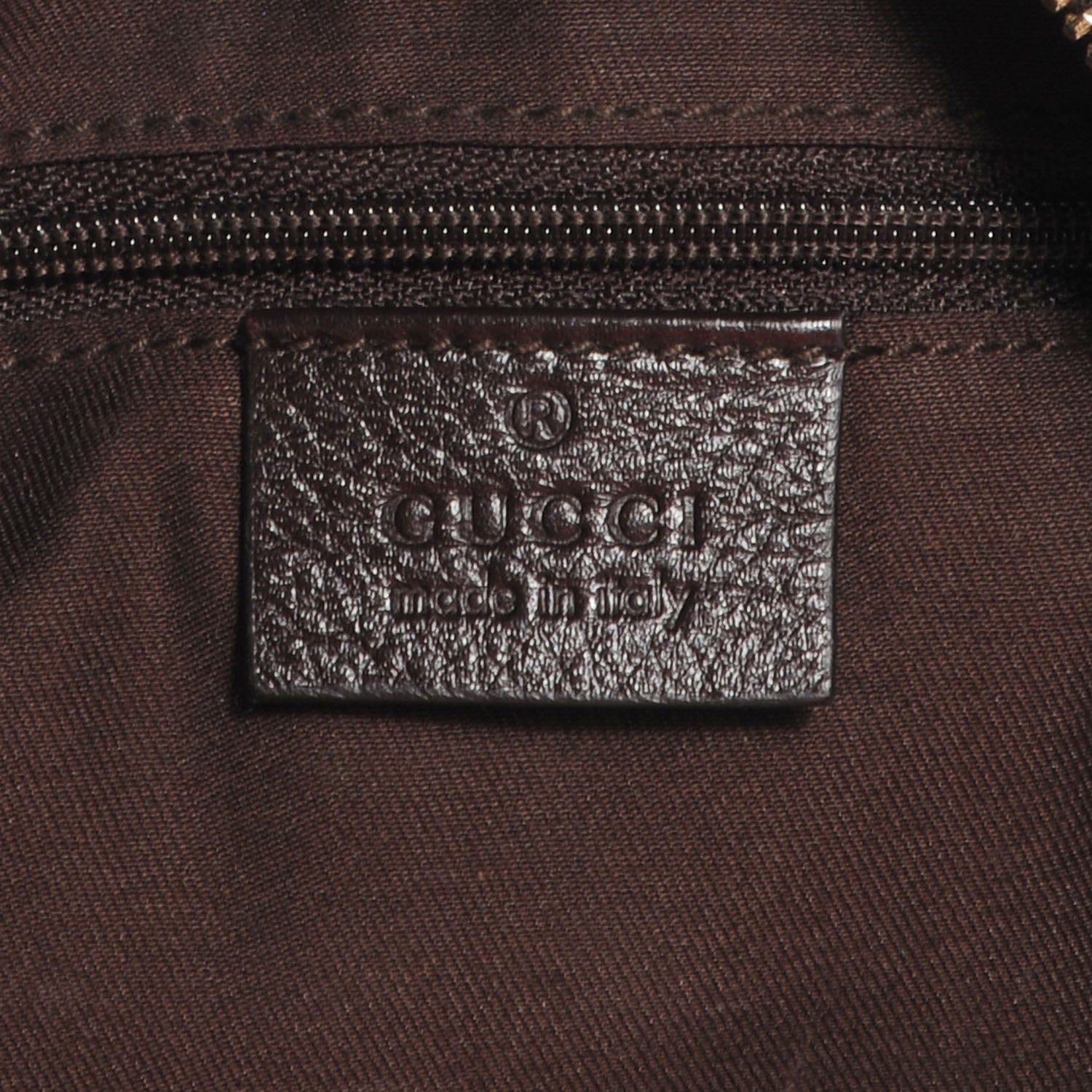 Gucci Monogram Small D Gold Hobo Brown 6 of 9