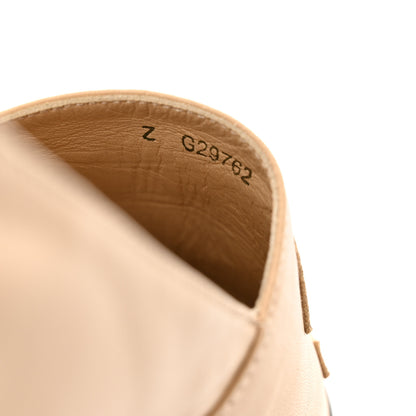 Chanel Lambskin CC Espadrilles 38 Beige Black 9 of 10