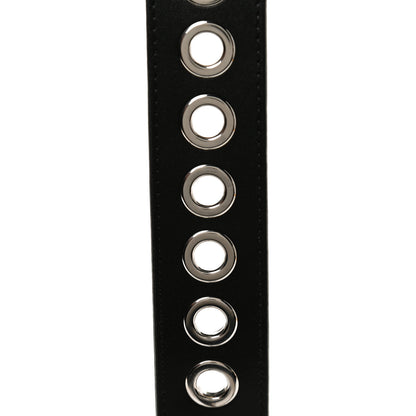 Fendi Vitello Liberty Grommet Bi-Color Mini Strap You Black Camelia 5 of 5