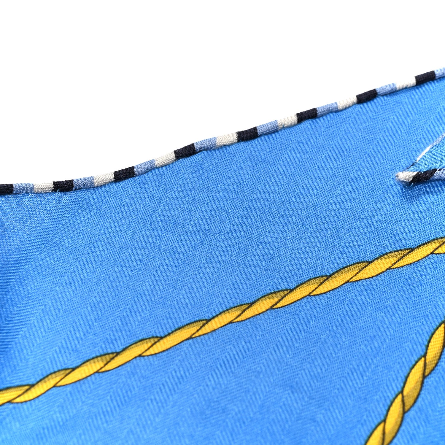Hermes Cashmere Silk La Reale Giant Pointe Triangle Shawl 5 of 6