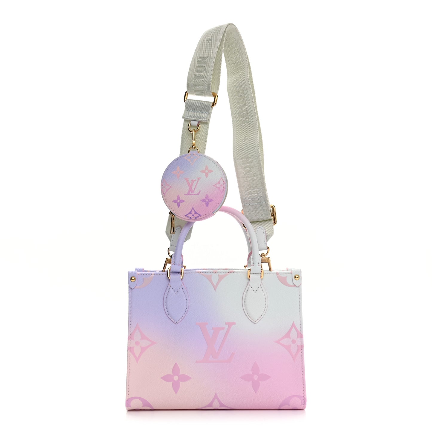 Monogram Giant Spring In The City Onthego PM Sunrise Pastel