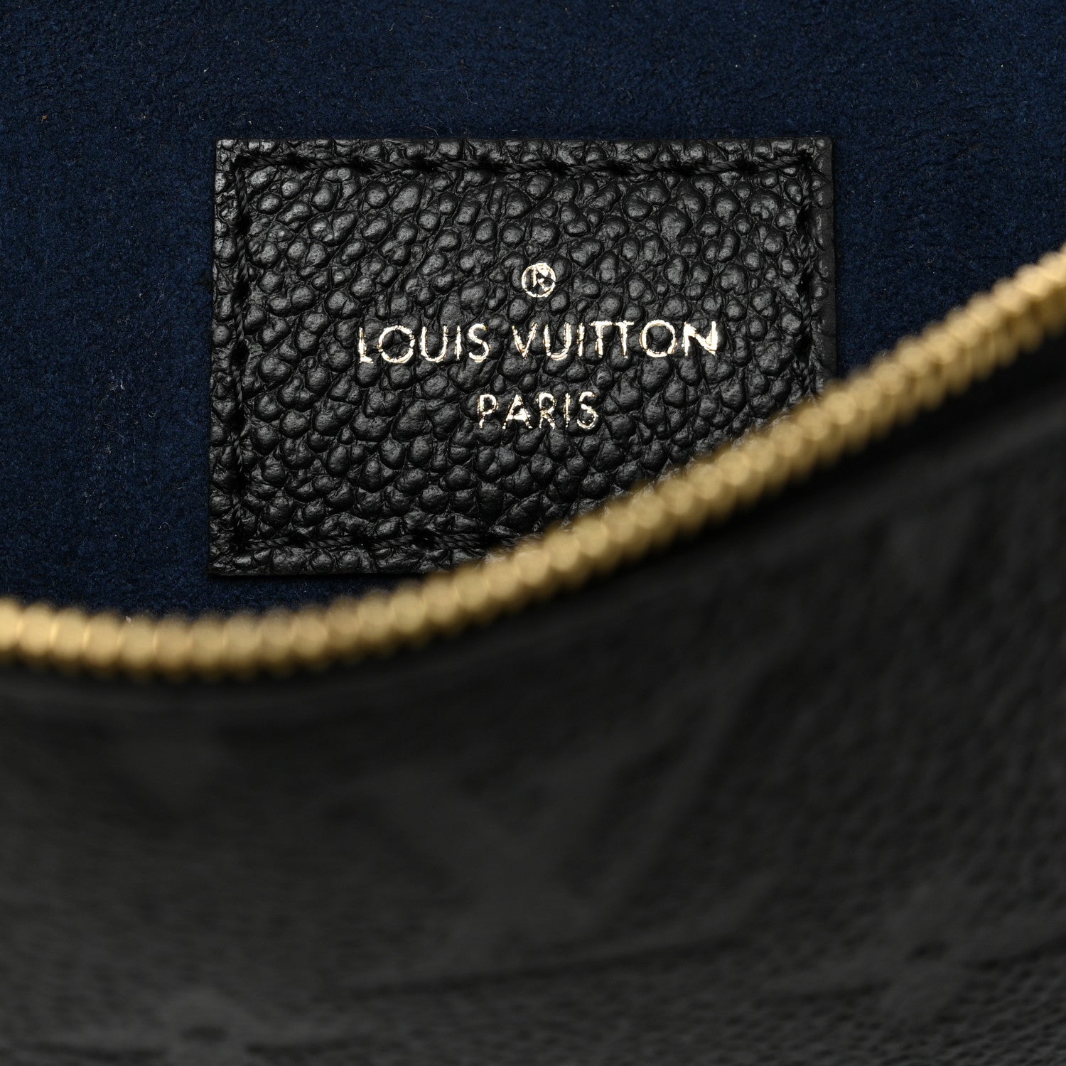 Louis Vuitton Empreinte Carryall PM Pochette Black 6 of 6