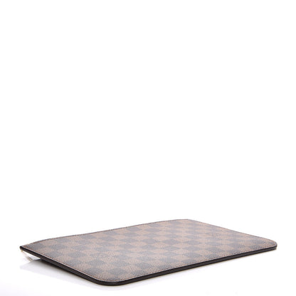 Louis Vuitton Damier Ebene Neverfull MM GM Pochette Rose Ballerine 4 of 7