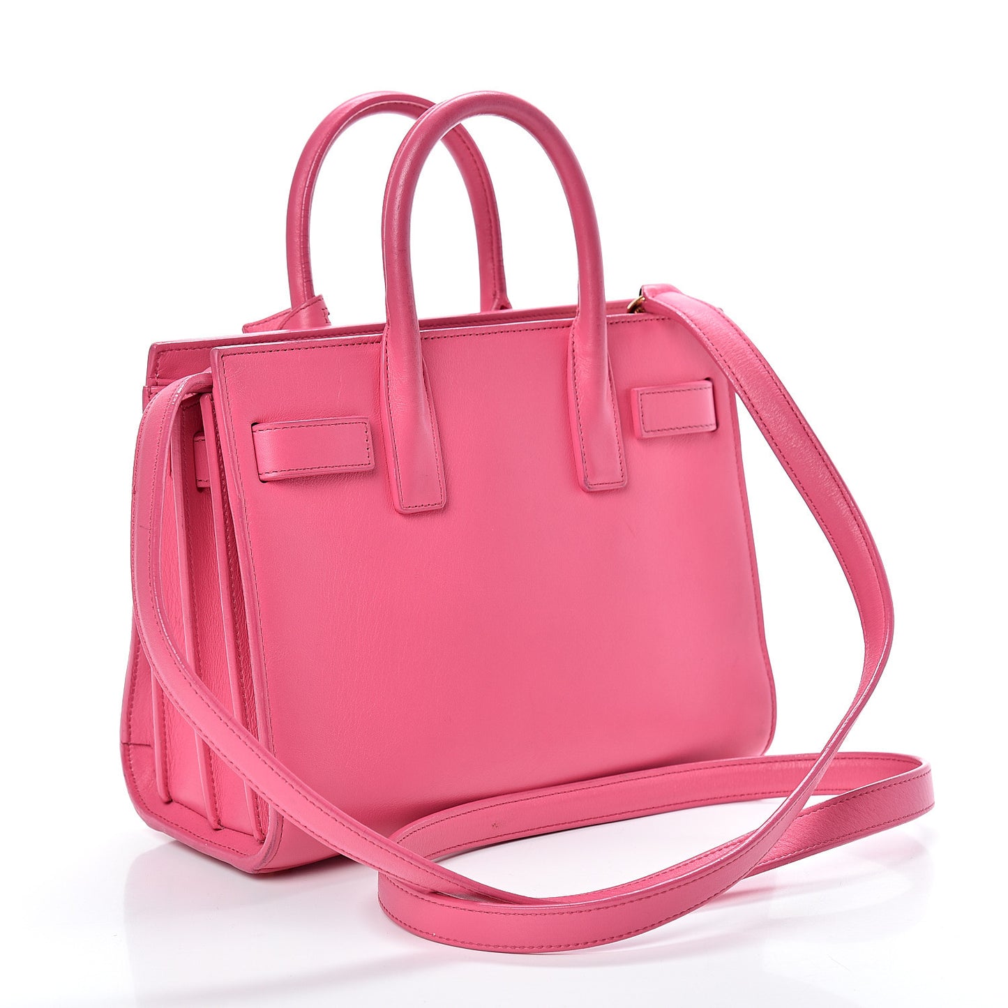 Calfskin Nano Sac De Jour Rose Clair