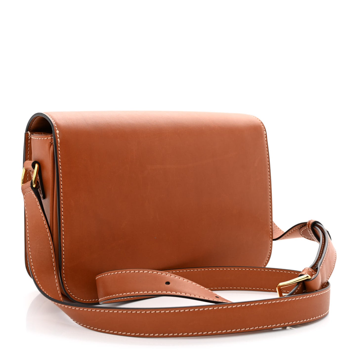 Natural Calfskin Medium Triomphe Tan