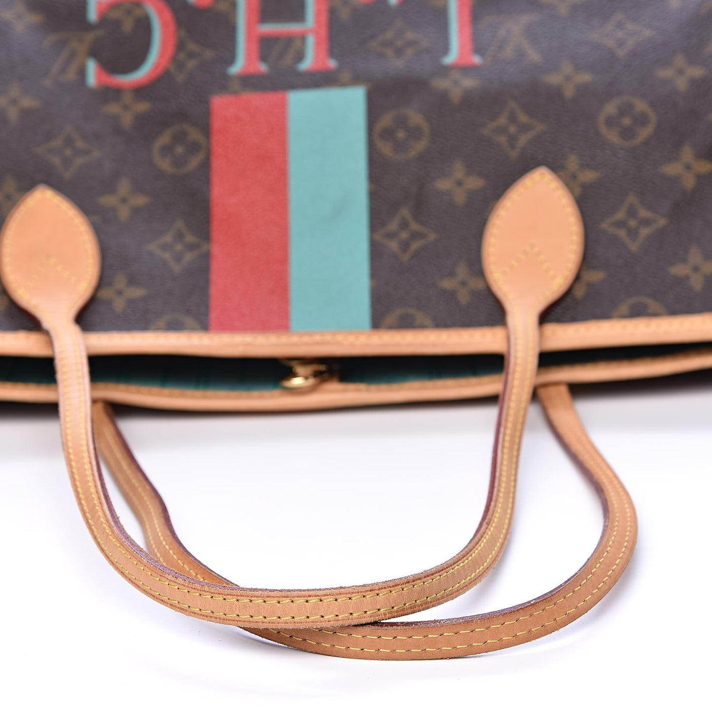 Monogram My LV Heritage Neverfull GM Vert Clair Rouge
