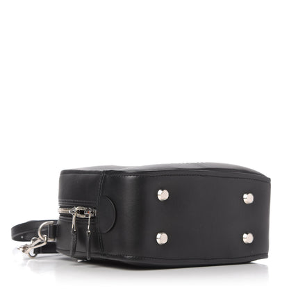 Balenciaga Shiny Day Calfskin XS Triangle Square Bag Black 4 of 10