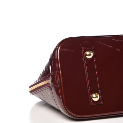 Louis Vuitton Vernis Alma PM Griotte 7 of 8