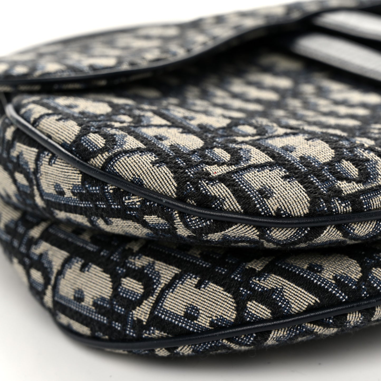 Oblique Saddle Bag Blue