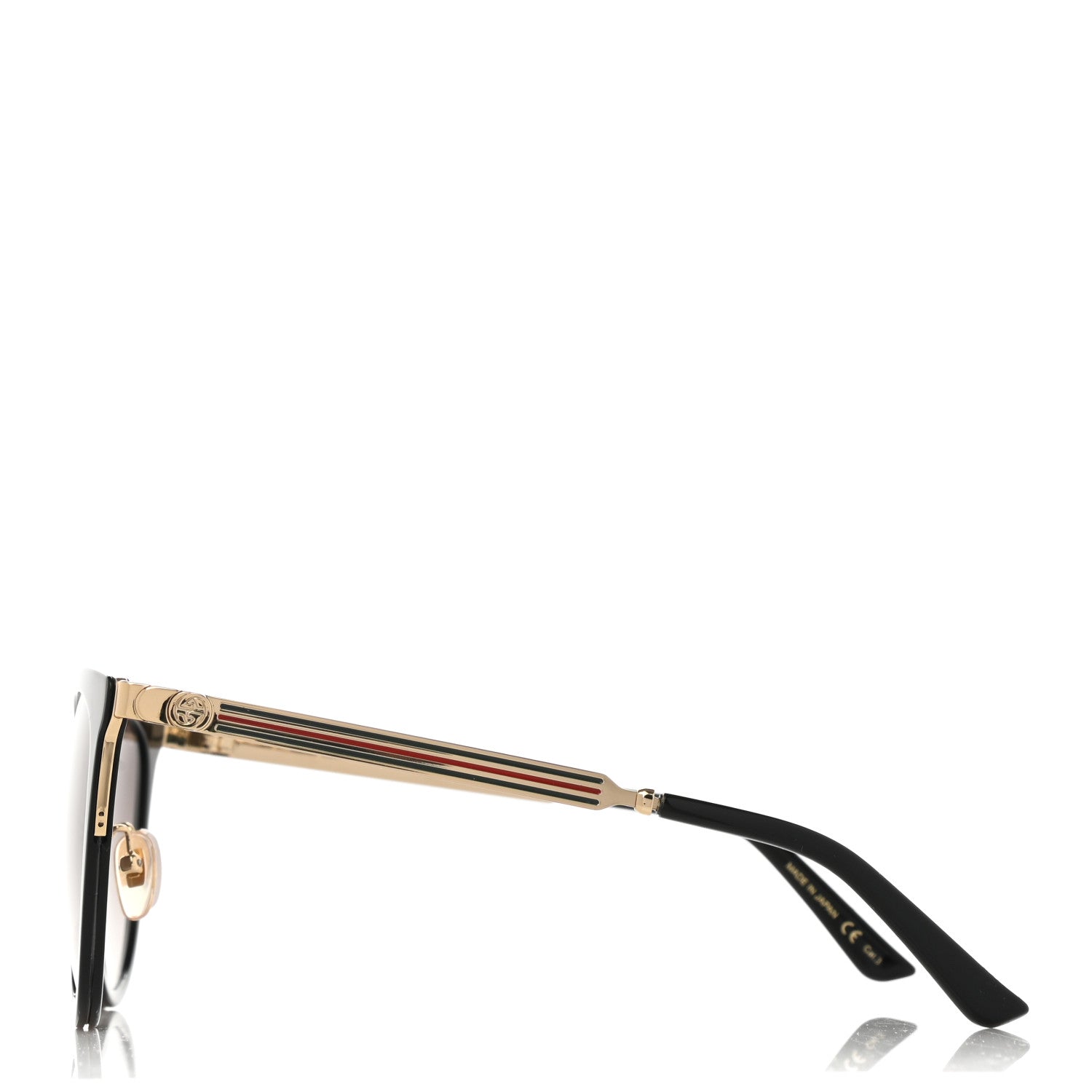 Gucci Acetate Sunglasses GG0077SK Black 3 of 8