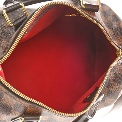Louis Vuitton Damier Ebene Speedy Bandouliere 25 5 of 9
