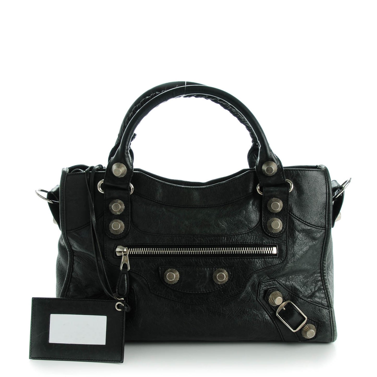 Agneau Giant 21 Silver Hardware City Anthracite