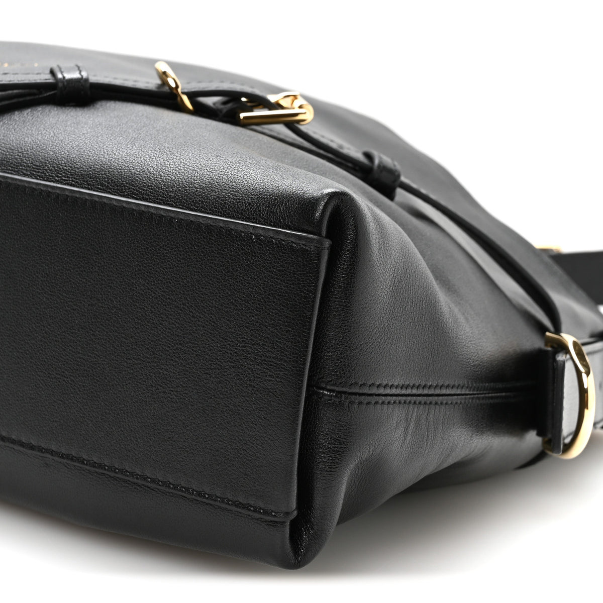 Calfskin Medium Voyou Bag Black
