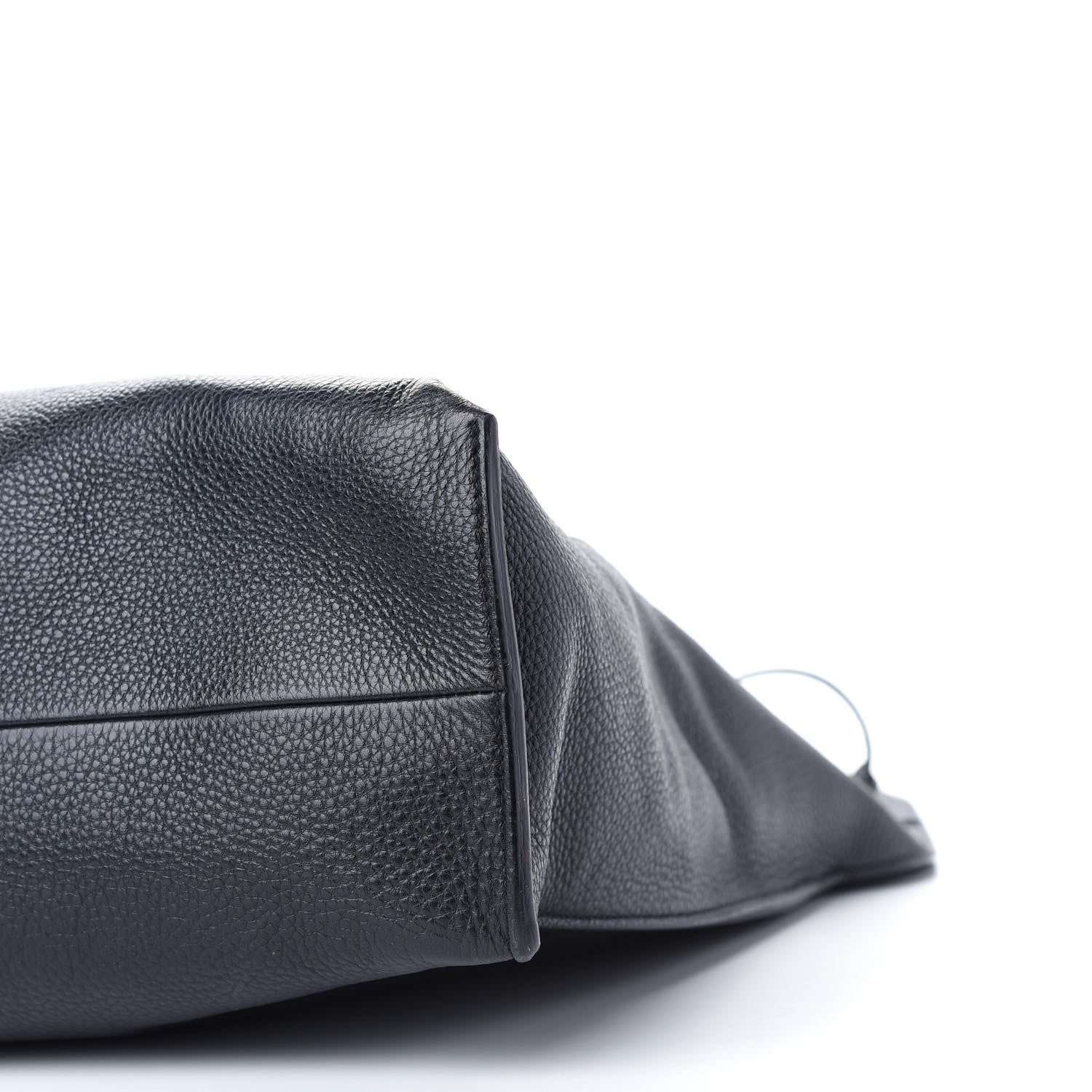 Tom Ford Pebbled Calfskin Alix Zip Hobo Dark Gray 8 of 9