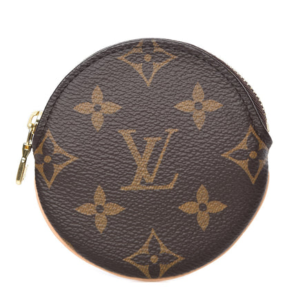 Louis Vuitton Monogram Round Coin Purse 1 of 8