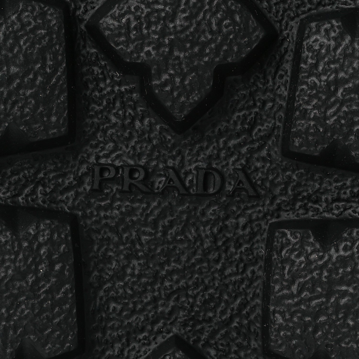 Prada Nappa Quilted Padded Logo Platform Slide Sandals 39.5 Black 7 of 13