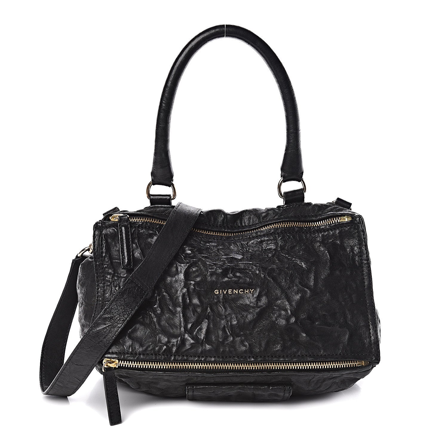 Givenchy Tumbled Sheepskin Medium Pandora Black 1 of 11