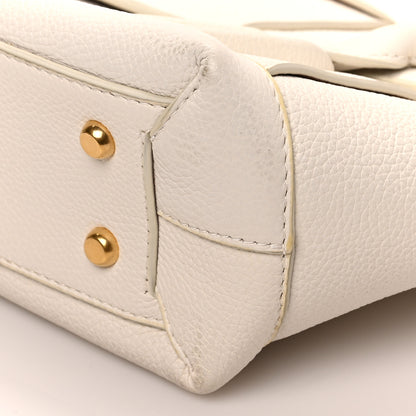 Bottega Veneta French Calfskin Maxi Intrecciato Small Arco Bianco 8 of 8