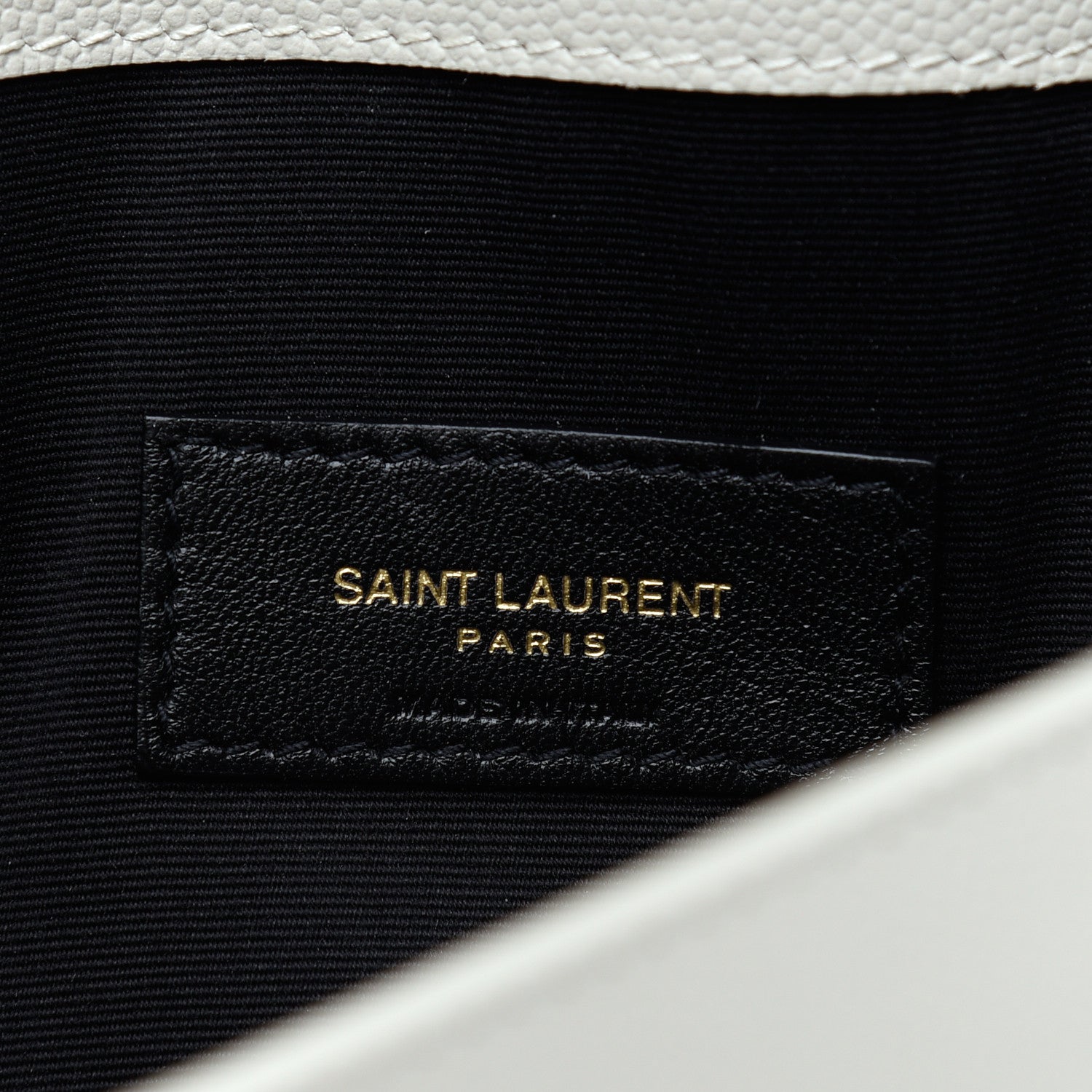 Saint Laurent Grain De Poudre Uptown Pouch Crema Soft 6 of 7