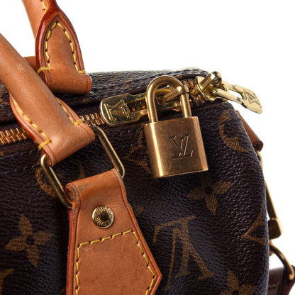 Louis Vuitton Monogram Speedy Bandouliere 25 10 of 10