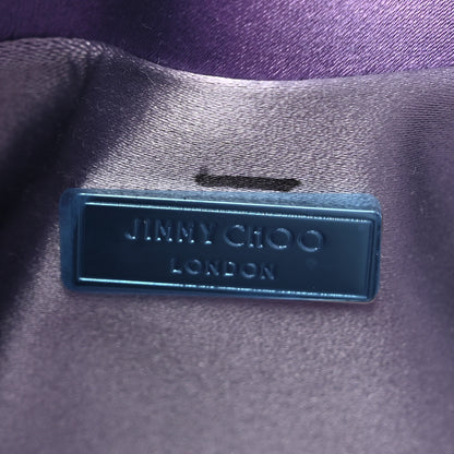 Jimmy Choo Satin Crystal Embellished Bon Bon Bag Wisteria 6 of 11