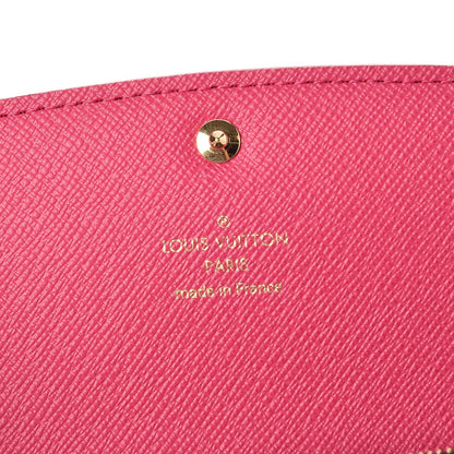 Louis Vuitton Monogram Bloom Flower Emilie Wallet 6 of 7