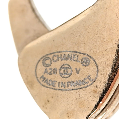Chanel Graduated Pearl Crystal CC Bracelet Gold 4 of 8