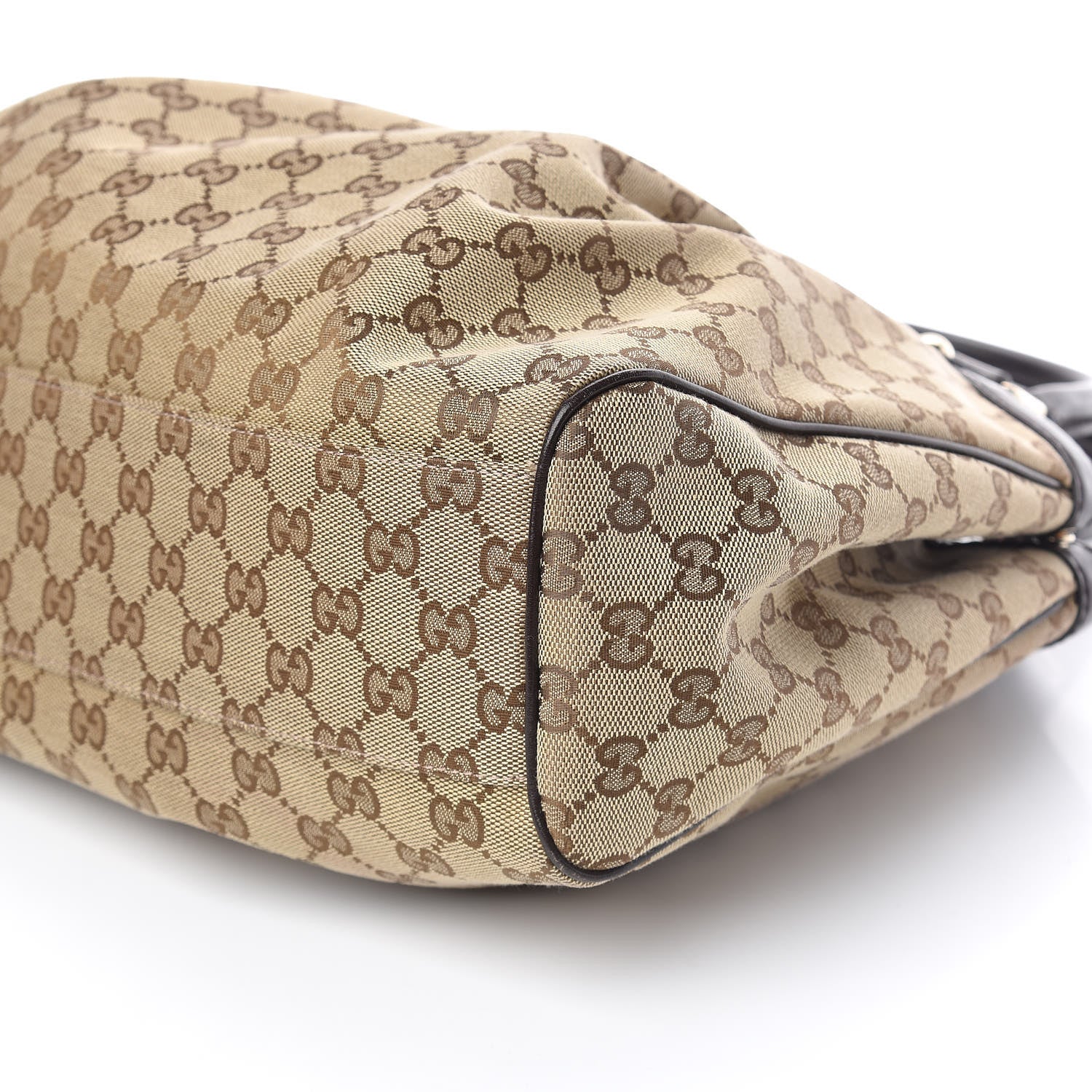 Gucci Monogram Medium Sukey Tote Dark Brown 6 of 9