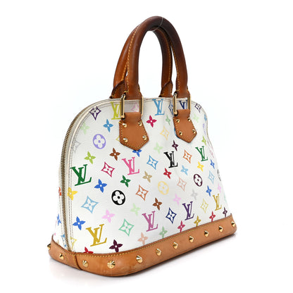 Louis Vuitton Monogram Multicolor Alma White 2 of 11