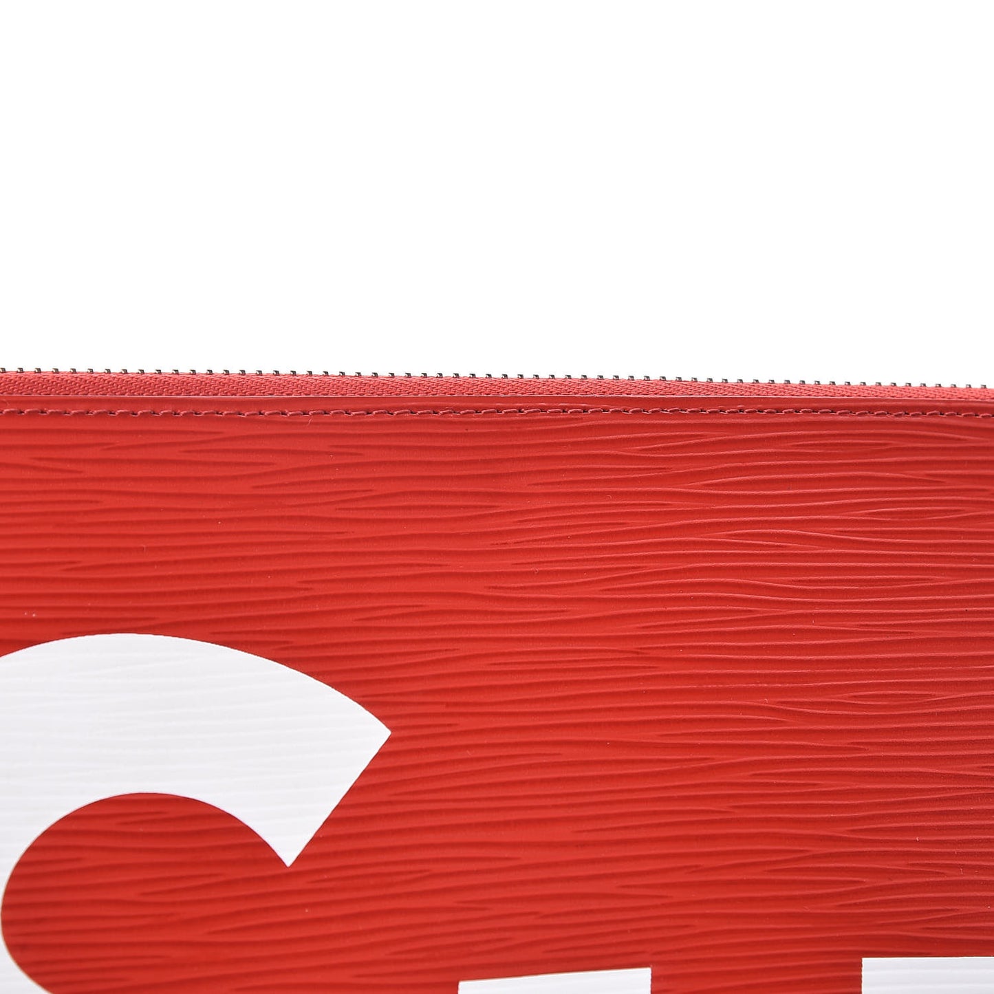X SUPREME Epi Pochette Jour GM Red