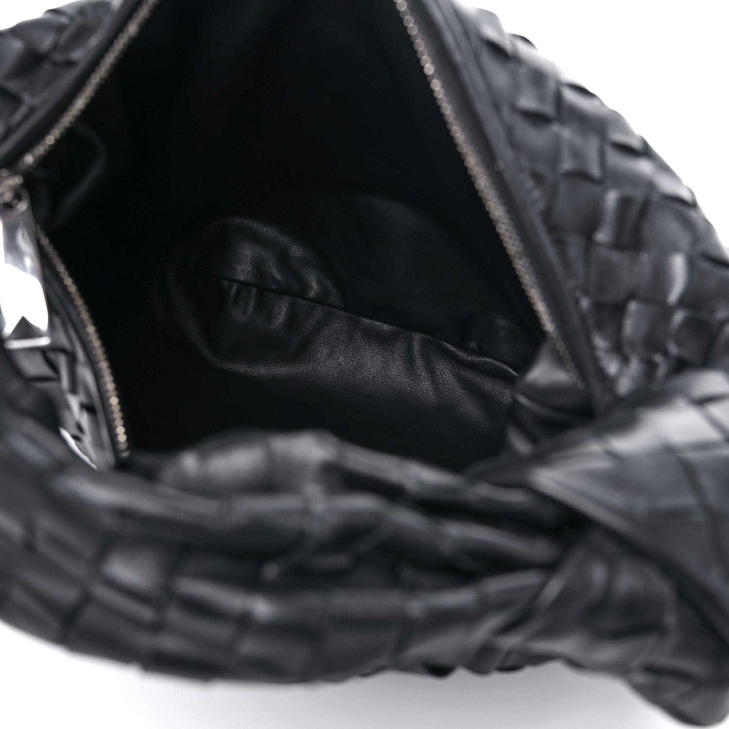 Bottega Veneta Nappa Intrecciato Teen Jodie Hobo Black 5 of 7