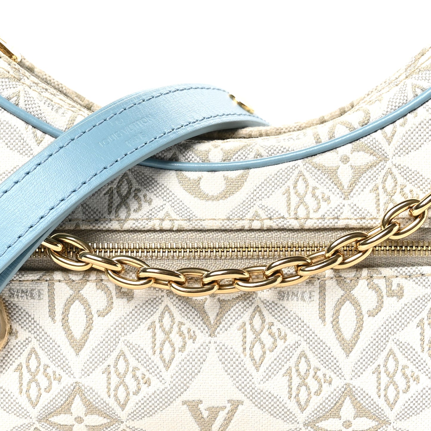 Jacquard Since 1854 Loop White Blue