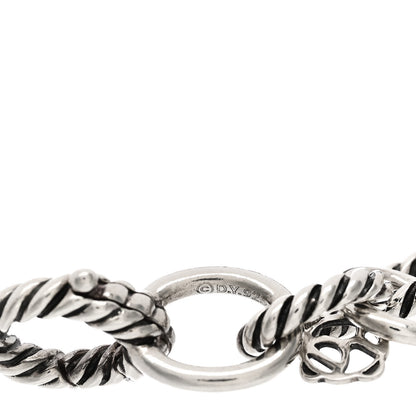 David Yurman Sterling Silver 10mm Medium Oval Link Bracelet 3 of 3