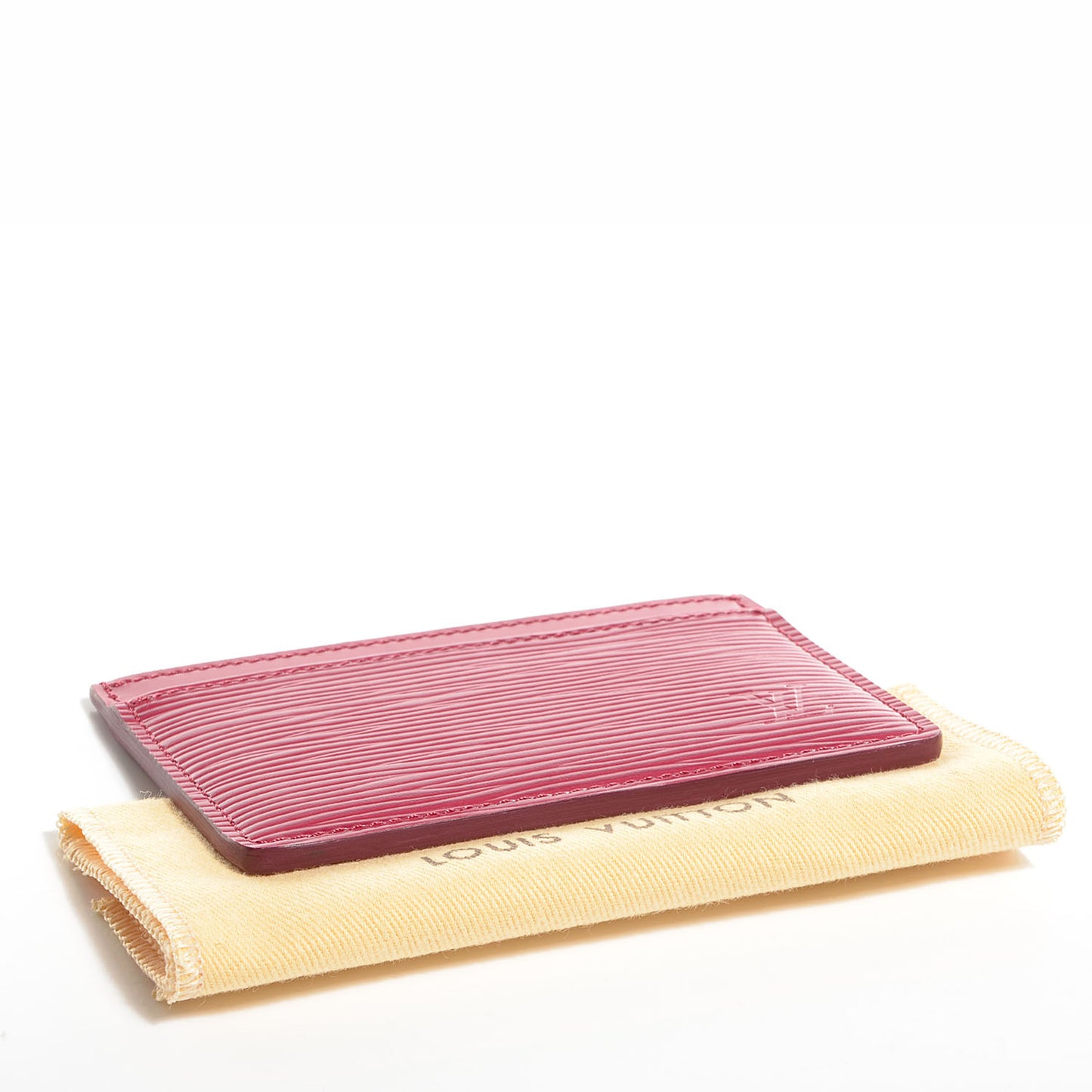 Epi Card Holder Fuchsia