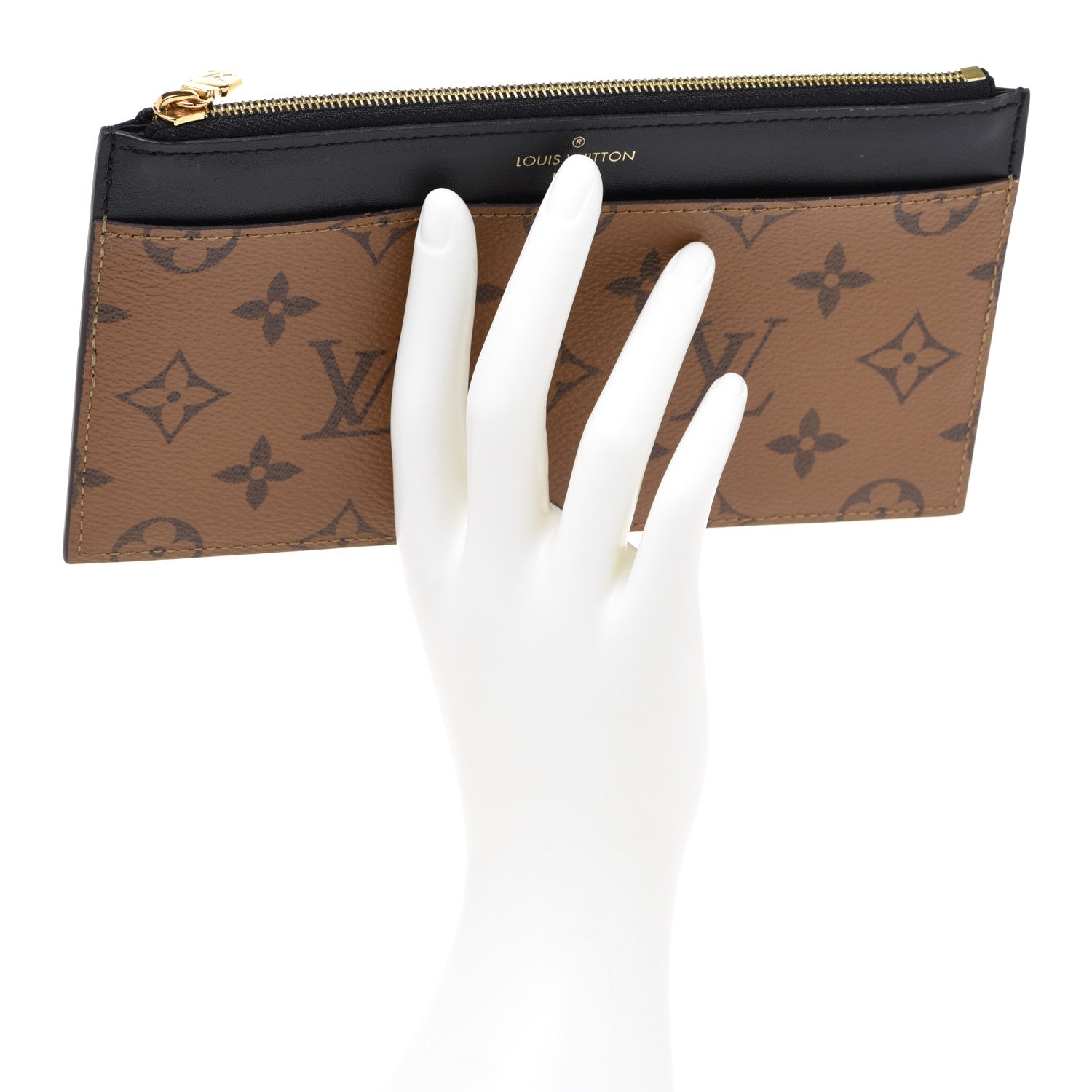 Louis Vuitton Reverse Monogram Slim Purse 2 of 9