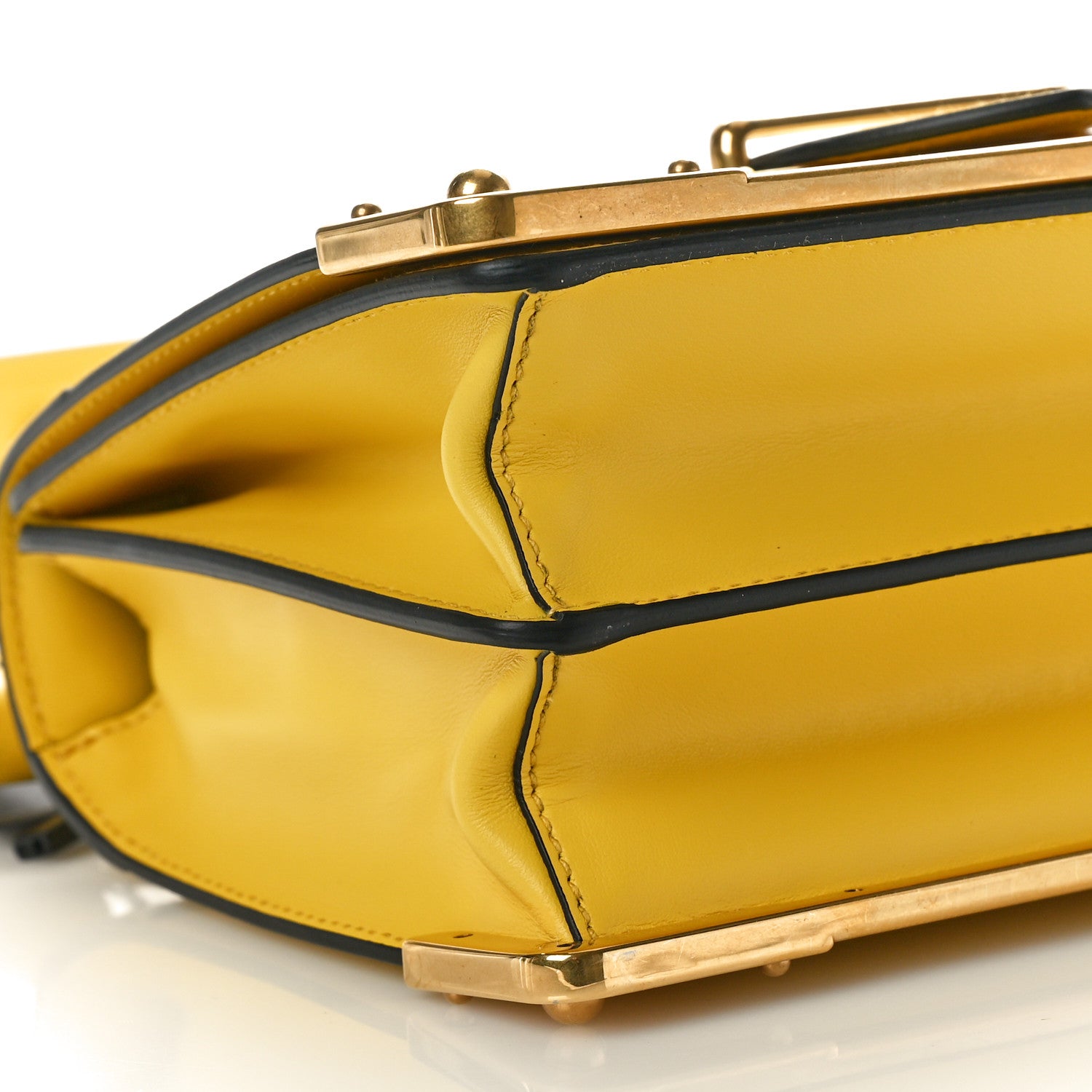 Prada City Calf Cahier Bag Sole 8 of 9