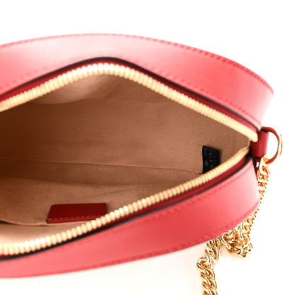 Gucci GG Supreme Monogram Blooms Mini Chain Shoulder Bag Beige Blue Navy Hibiscus Red 5 of 10