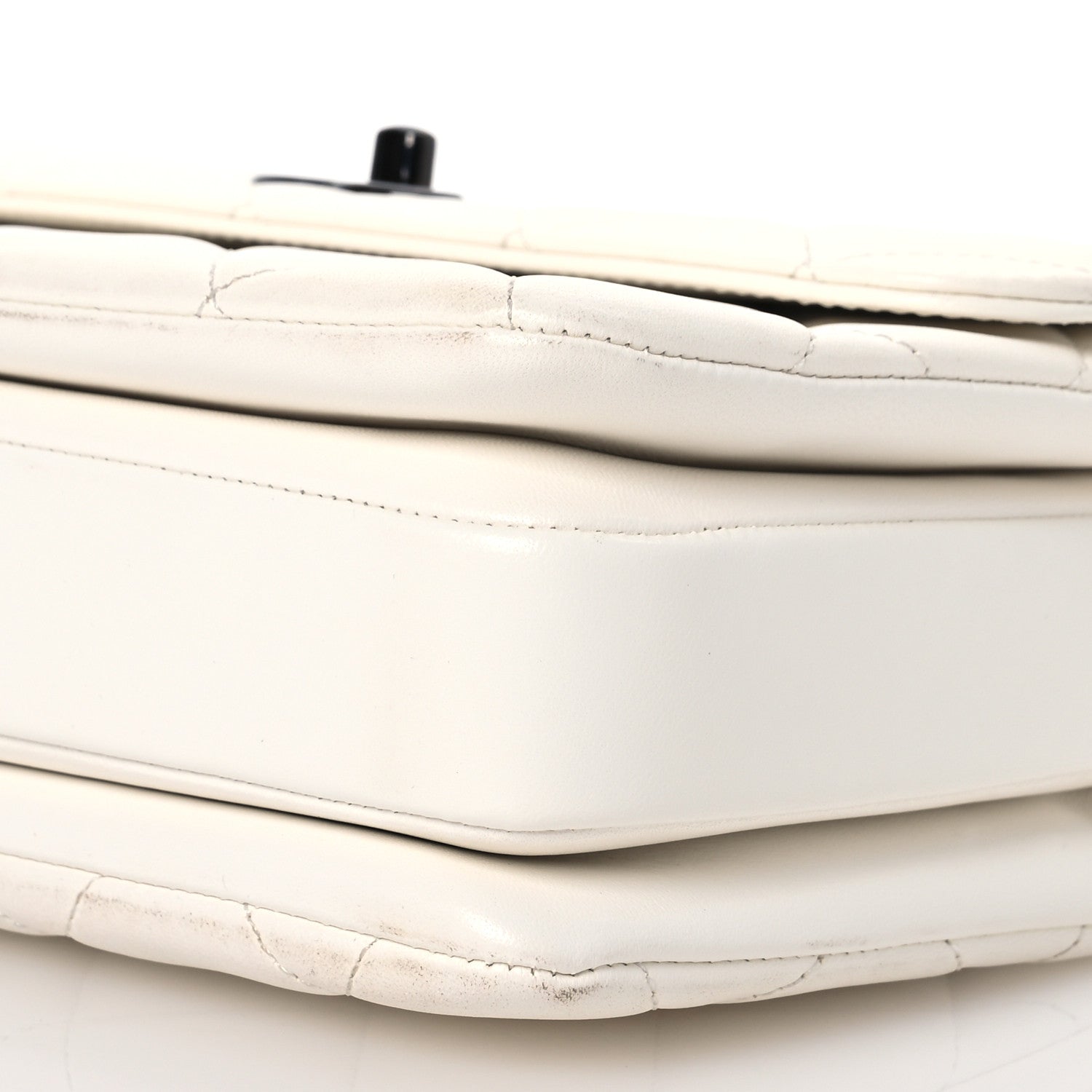 Chanel Lambskin Quilted Small Trendy CC Dual Handle Flap Bag White 13 of 20