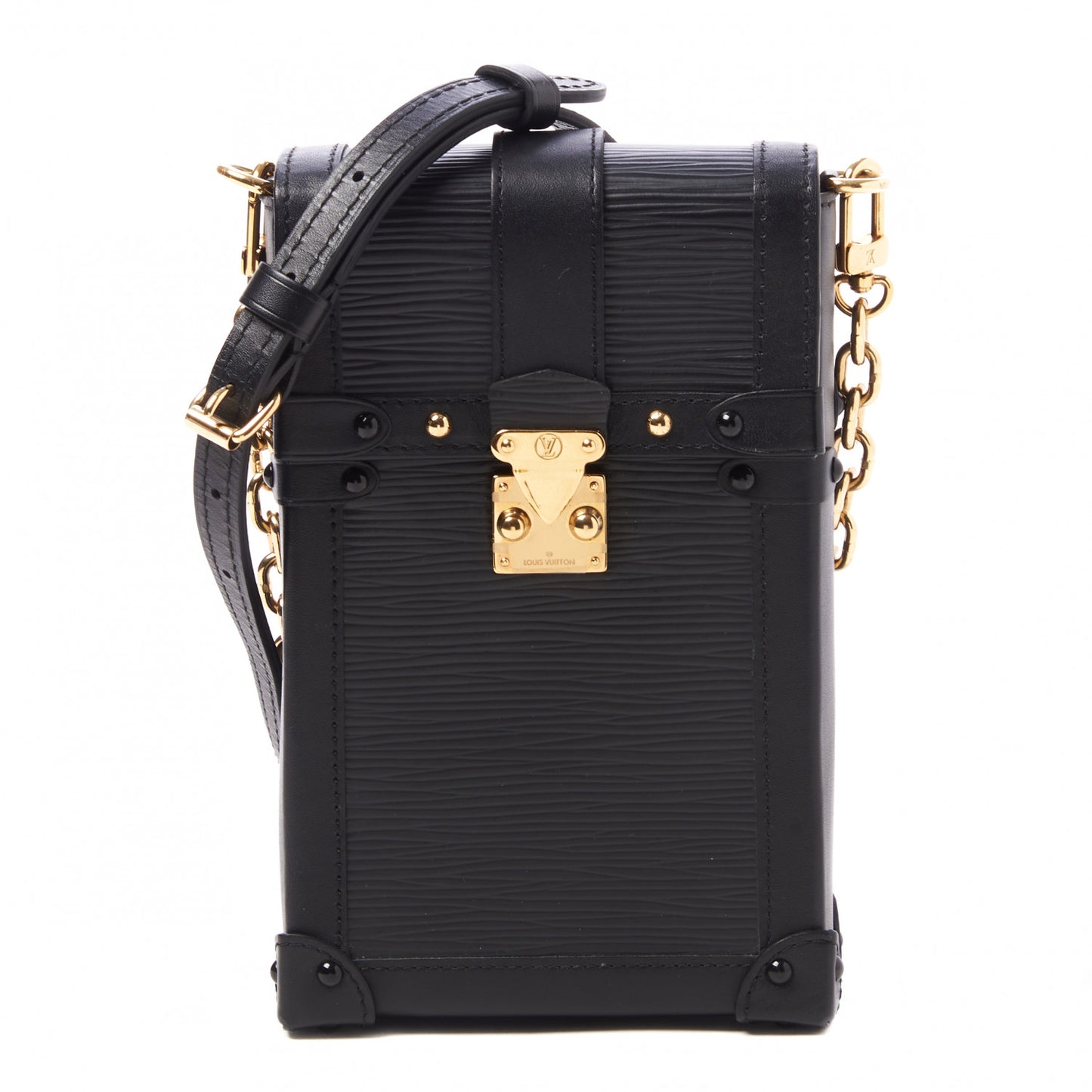 Epi Pochette Trunk Verticale Black