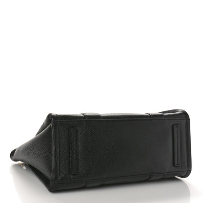 Marc Jacobs Grained Calfskin Medium The Tote Bag Black 4 of 12