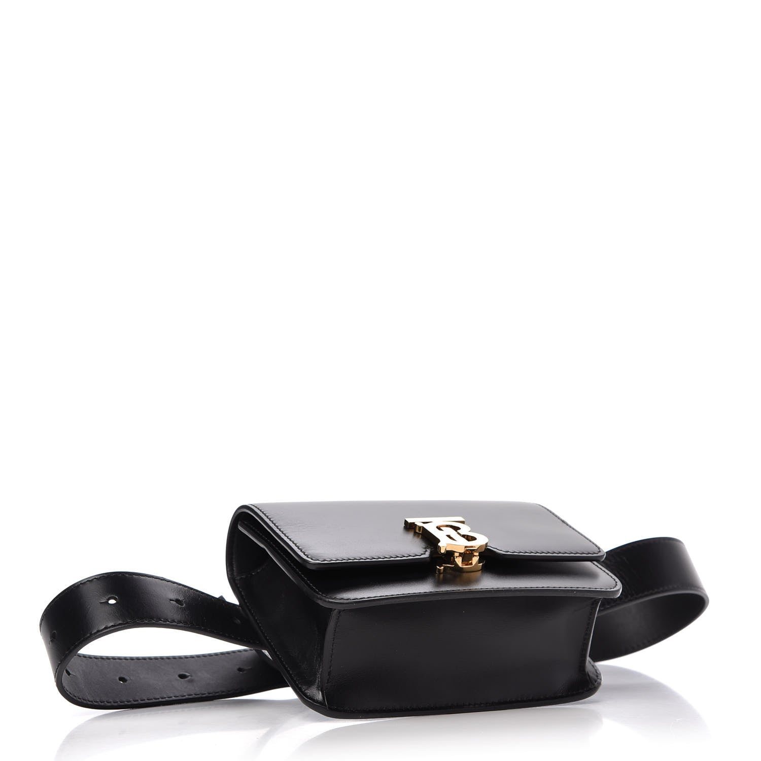 Burberry Calfskin TB Belt Bag Black 4 of 8