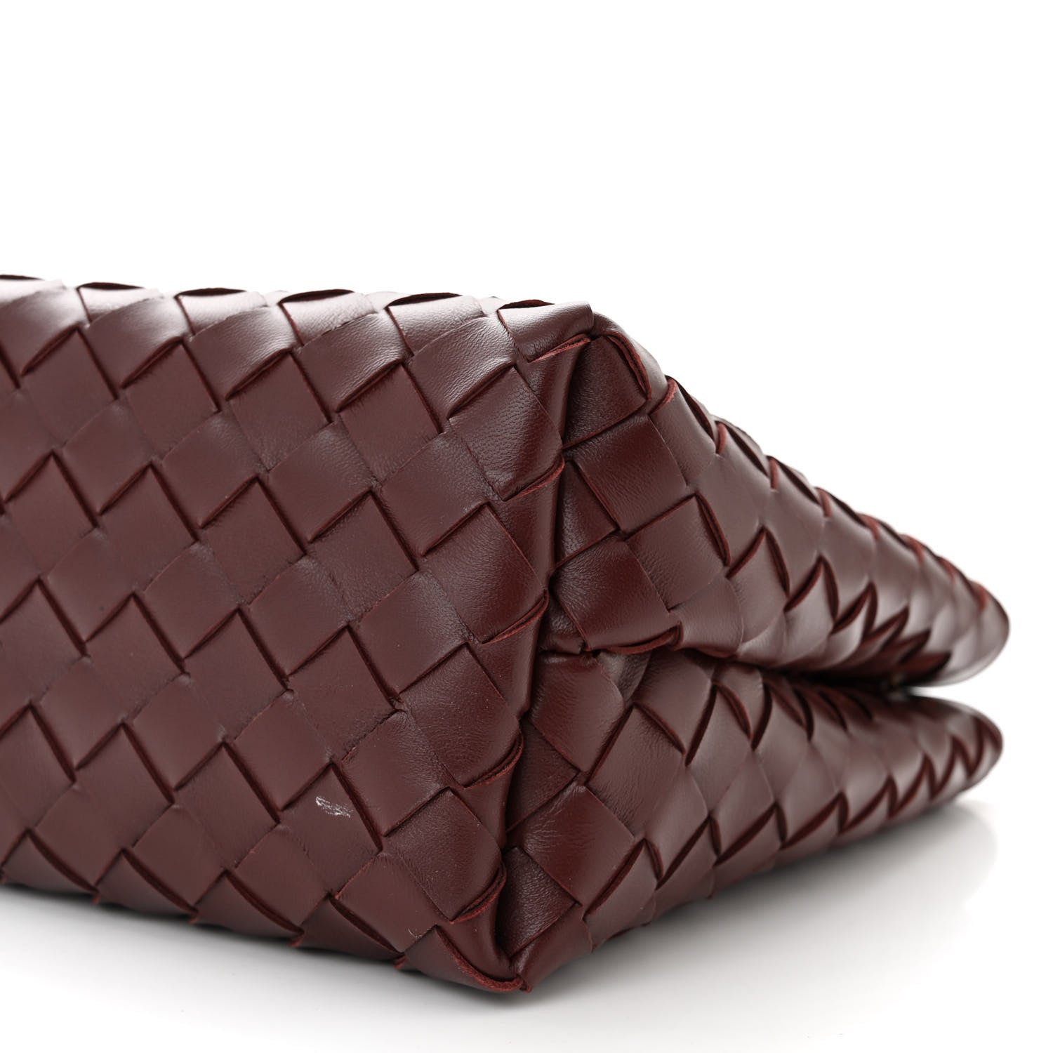 Bottega Veneta Nappa Intrecciato Small Andiamo With Chain Shoulder Bag Madder Brown 9 of 10