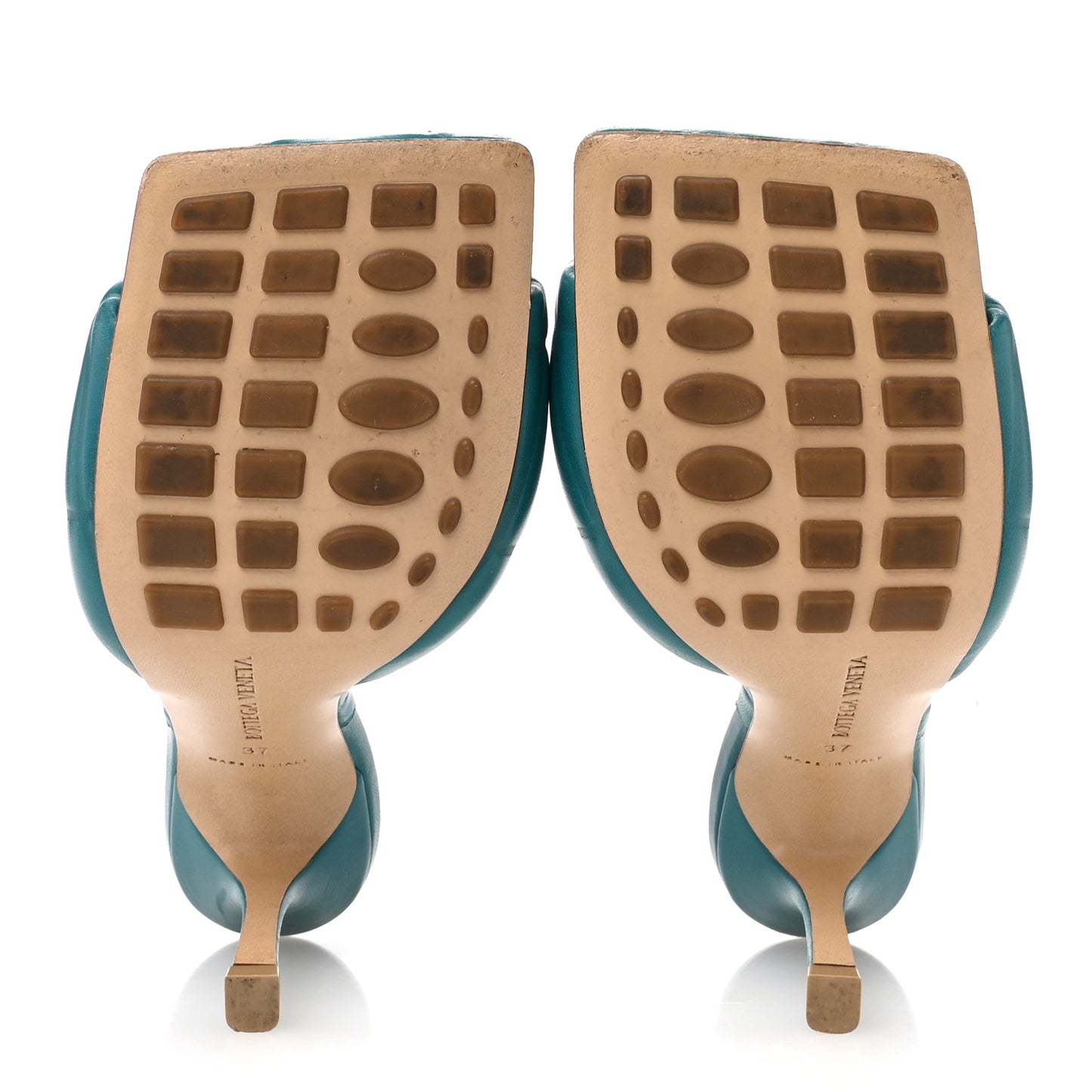 Nappa Maxi Intrecciato Lido 90mm Mule Sandals 37 Blaster