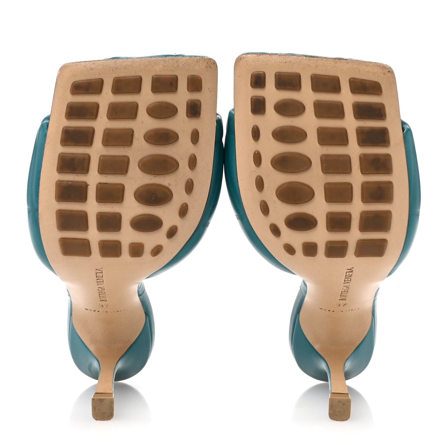 Bottega Veneta Nappa Maxi Intrecciato Lido 90mm Mule Sandals 37 Blaster 6 of 8